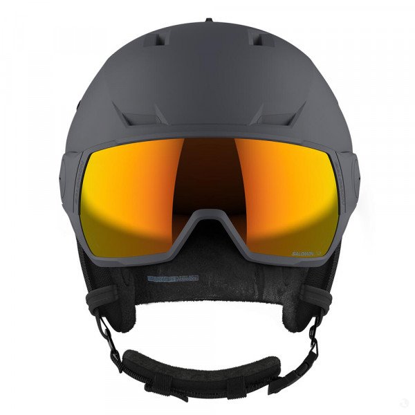 Шлем горнолыжный с визором мужской Salomon Pioneer Lt Visor 