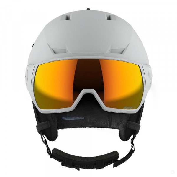 Шлем горнолыжный с визором мужской Salomon Pioneer Lt Visor