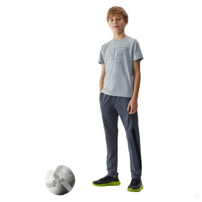 Спортивные брюки детские 4F Boy Training серые Спортивные брюки детские 4F Boy Training серые