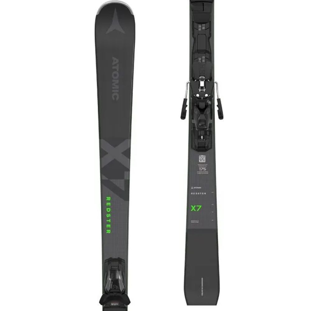 Лыжи горные Atomic E Redster X7 PT + M 12 GW back-smoke
