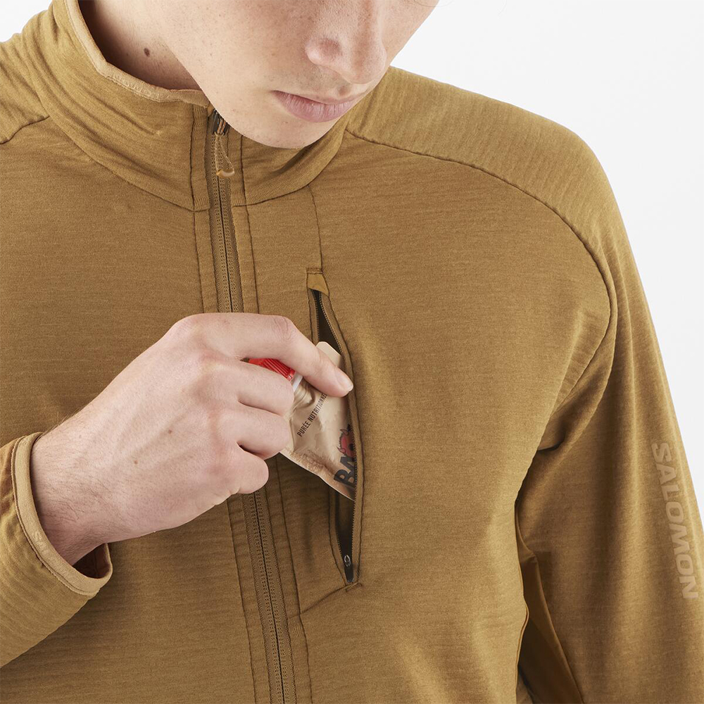 Кофта мужская Salomon Essential lightwarm