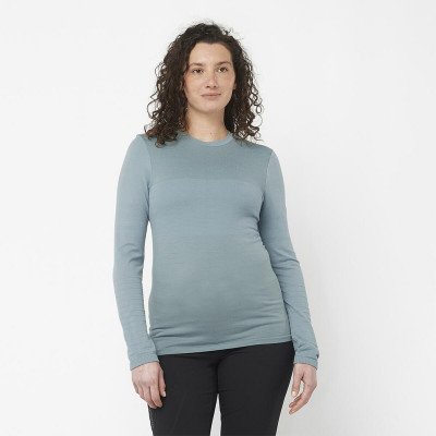 Термобелье футболка с дл.р. женская Salomon Essential Wool Термобелье футболка с дл.р. женская Salomon Essential Wool