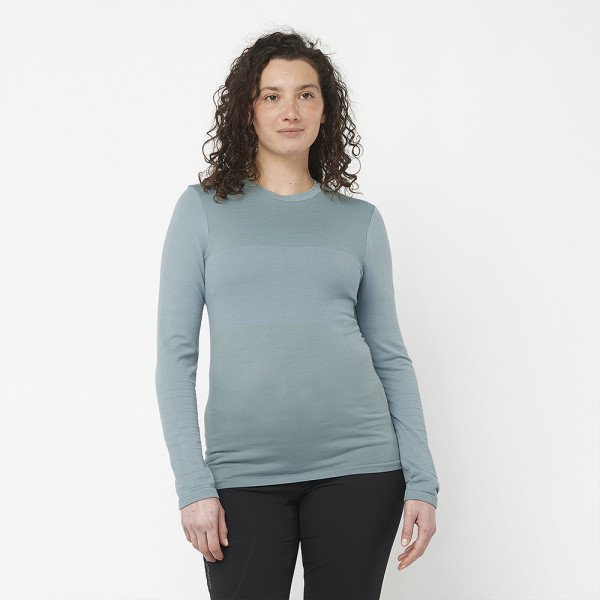 Термобелье футболка с дл.р. женская Salomon Essential Wool