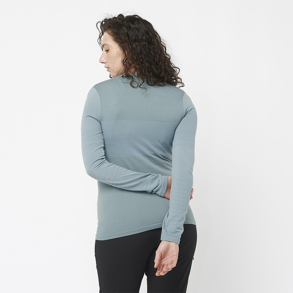 Термобелье футболка с дл.р. женская Salomon Essential Wool Термобелье футболка с дл.р. женская Salomon Essential Wool