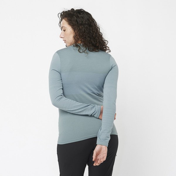 Термобелье футболка с дл.р. женская Salomon Essential Wool