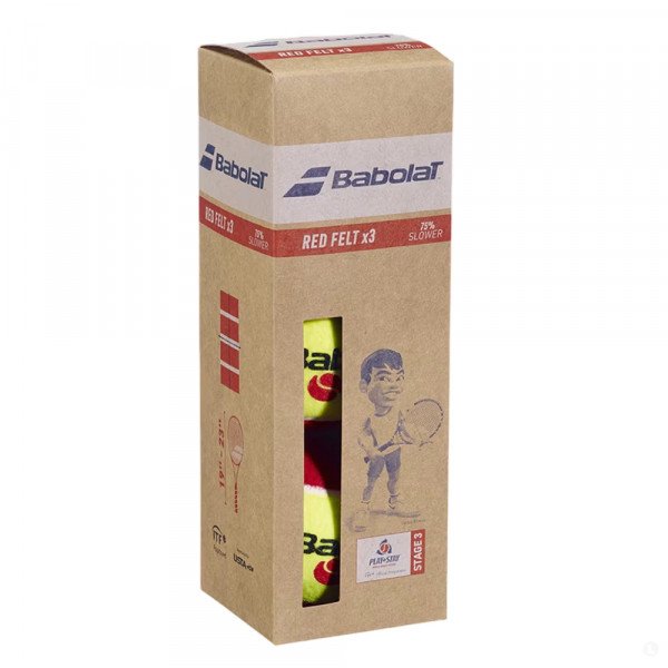 Мячи теннисные Babolat Red Felt x3 