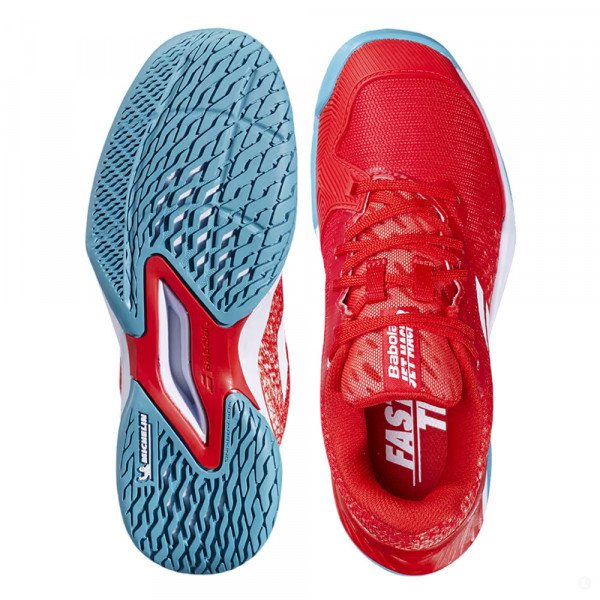 Теннисные кроссовки детские Babolat Jet Mach 3 Junior AС Girl 