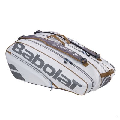 Сумка для ракеток Babolat RH x 9 Pure Wimbledon белая Сумка для ракеток Babolat RH x 9 Pure Wimbledon белая