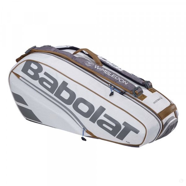 Сумка для ракеток Babolat RH x 6 Pure Wimbledon белая
