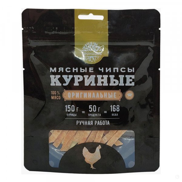Чипсы Оригинальные из мяса птицы, 50гр.