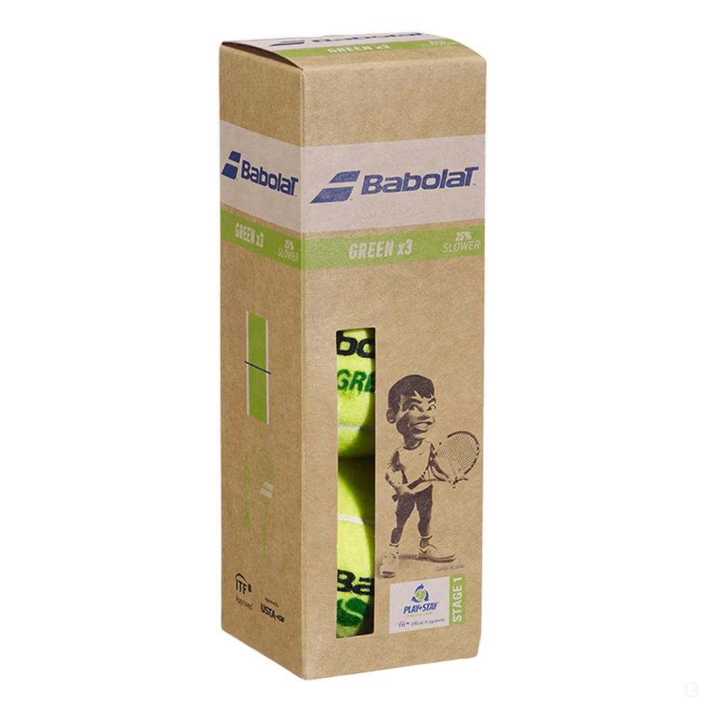 Мячи теннисные Babolat Green х3 