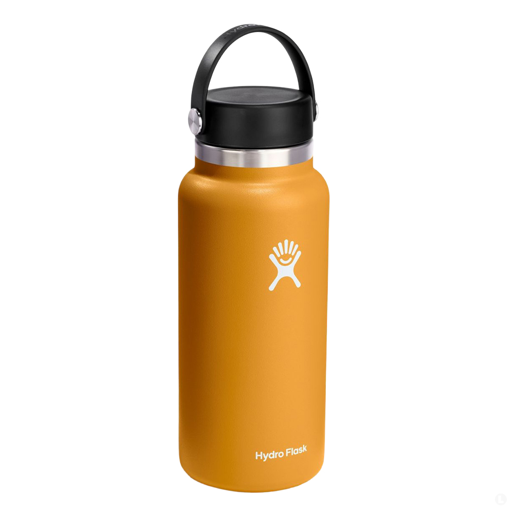 Термо-бутылка Hydro Flask Wide Mouth w/ Flex Cap 0.9 L оранжевая Термо-бутылка Hydro Flask Wide Mouth w/ Flex Cap 0.9 L оранжевая