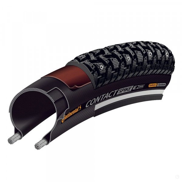 Покрышка для велосипеда Continental Contact Spike 120 reflex wire 