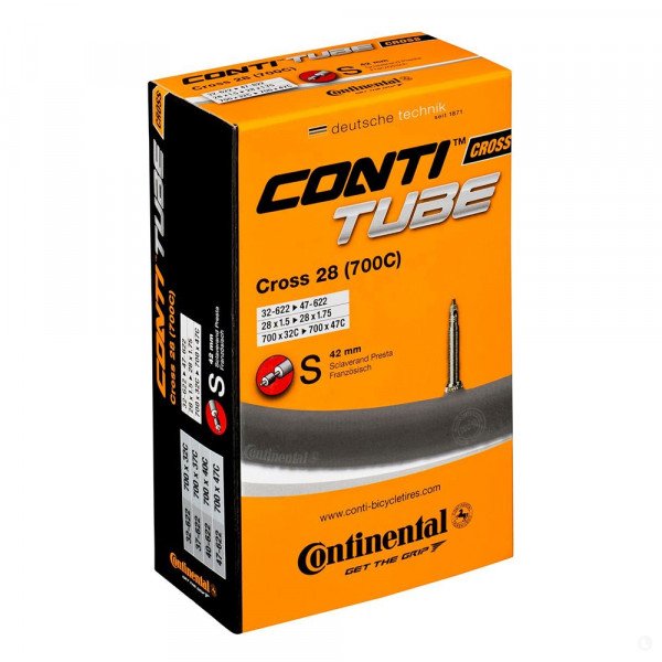 Камера для велосипеда Continental Cross Tube 28 