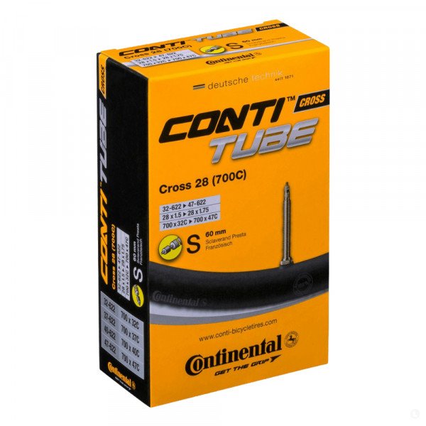 Камера для велосипеда Continental Cross Tube 28 
