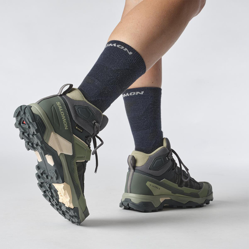 Треккинговые ботинки женские Salomon X ultra 5 mid gtx 