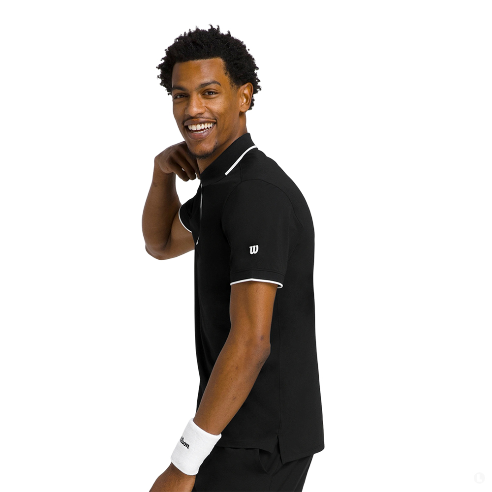 Футболка-поло мужская Wilson Advantage Zip Polo 