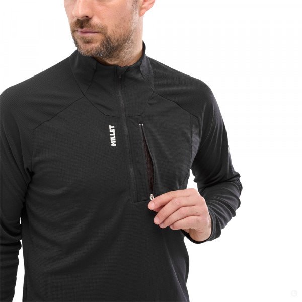 Лонгслив мужской Millet Kamet Zip 