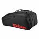 Сумка для ракеток Wilson Clash V3 (15 pack) черная