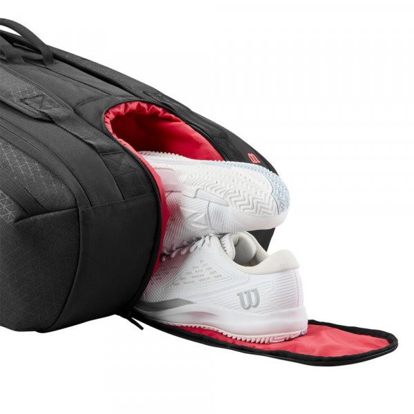 Сумка для ракеток Wilson Clash V3 (15 pack) черная