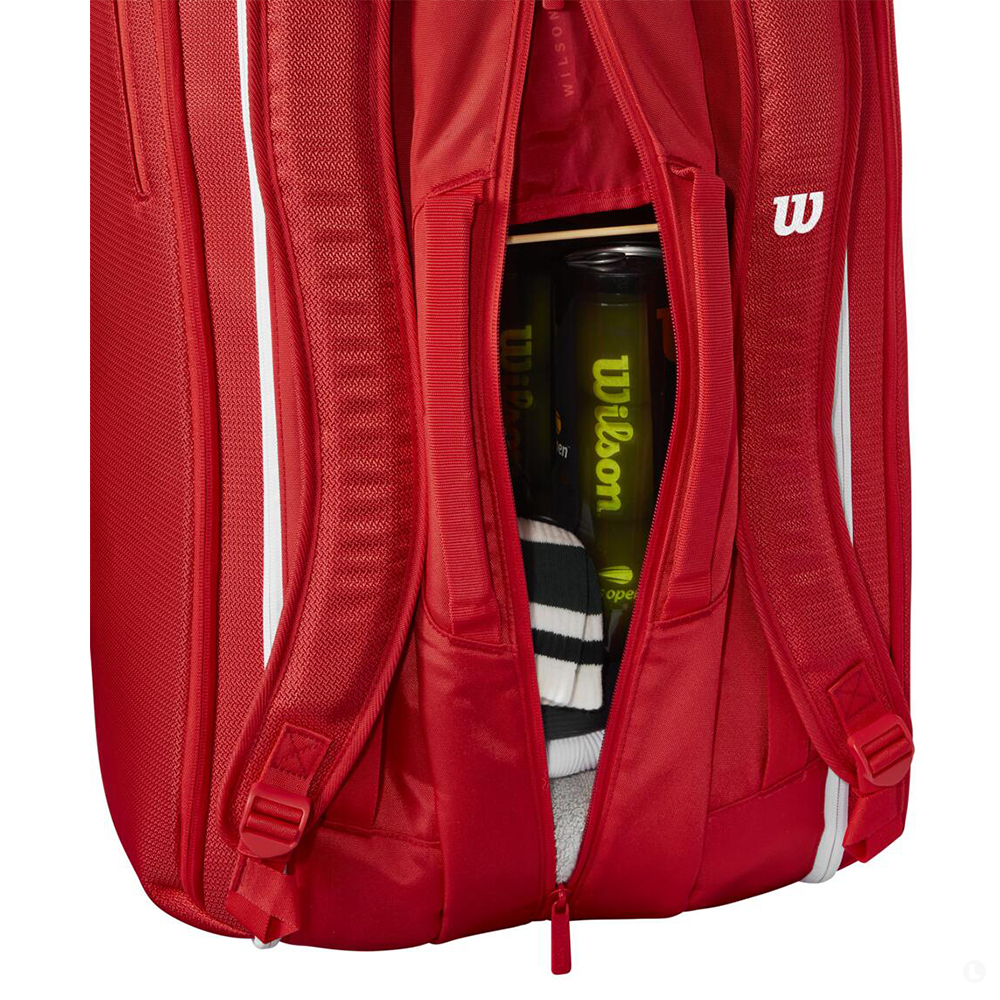 Сумка для ракеток Wilson Super Tour Red (15 pack) крассная Сумка для ракеток Wilson Super Tour Red (15 pack) крассная