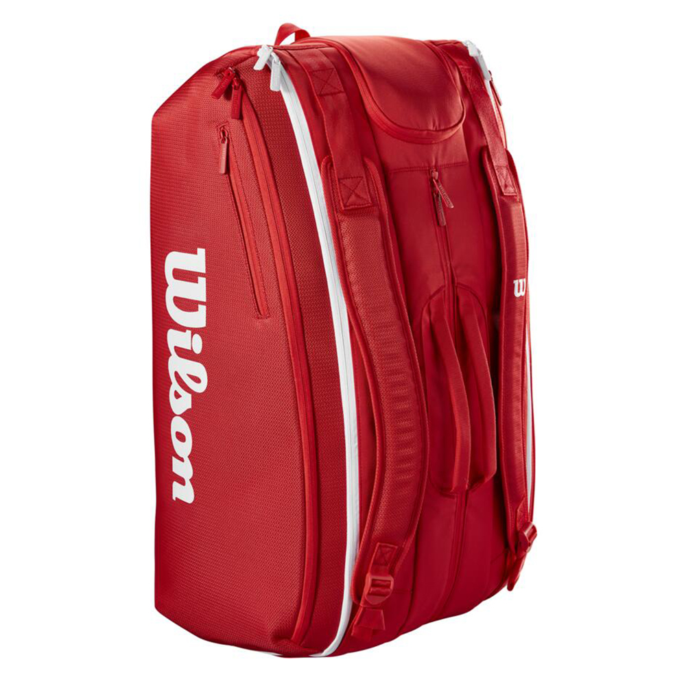 Сумка для ракеток Wilson Super Tour Red (15 pack) крассная Сумка для ракеток Wilson Super Tour Red (15 pack) крассная