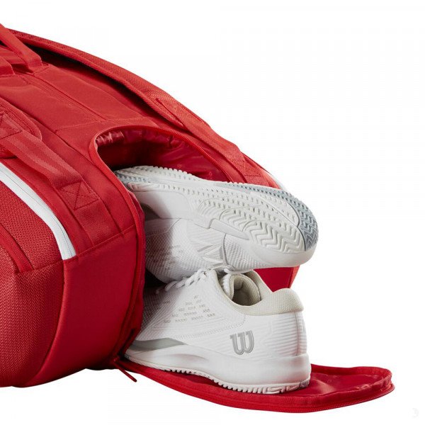 Сумка для ракеток Wilson Super Tour Red (15 pack) крассная