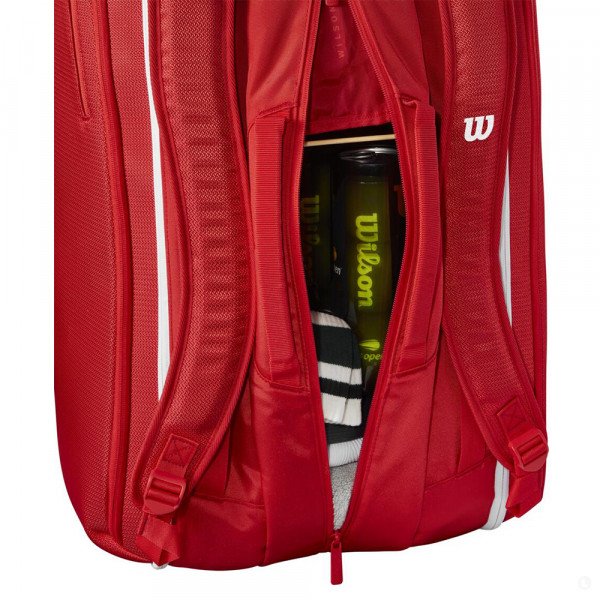 Сумка для ракеток Wilson Super Tour Red (15 pack) крассная