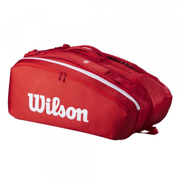 Сумка для ракеток Wilson Super Tour Red (15 pack) крассная