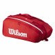 Сумка для ракеток Wilson Super Tour Red (15 pack) крассная