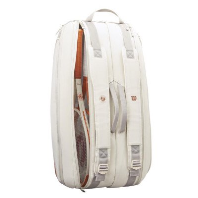 Сумка для ракеток Wilson Super Tour RG (9 pack) бежевая Сумка для ракеток Wilson Super Tour RG (9 pack) бежевая