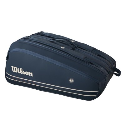 Сумка для ракеток Wilson Super Tour RG Session Soiree (15 pack) синяя