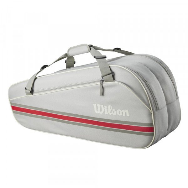 Сумка для ракеток Wilson Team (6 pack) серая