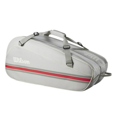 Сумка для ракеток Wilson Team (6 pack) серая