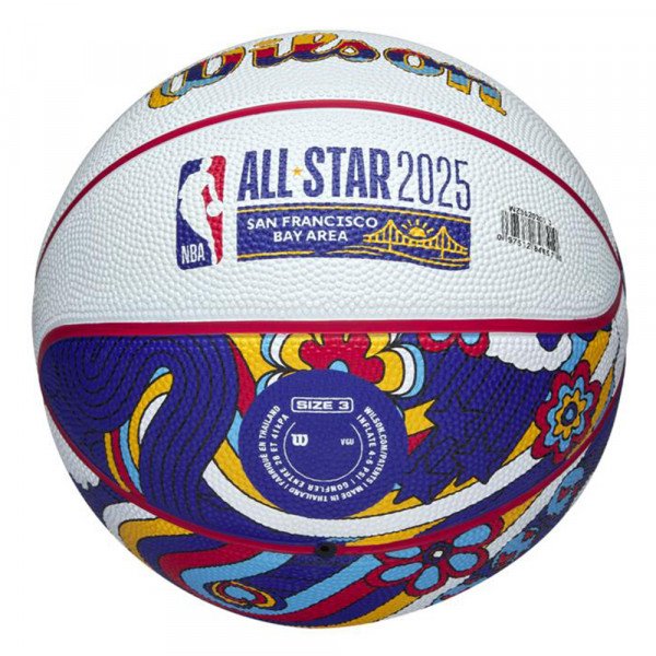 Мяч баскетбольный Wilson NBA All Star Mini 2025 
