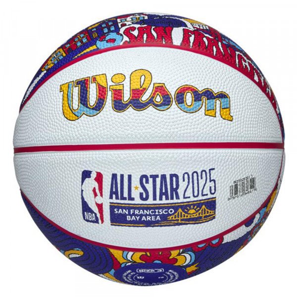 Мяч баскетбольный Wilson NBA All Star Mini 2025 