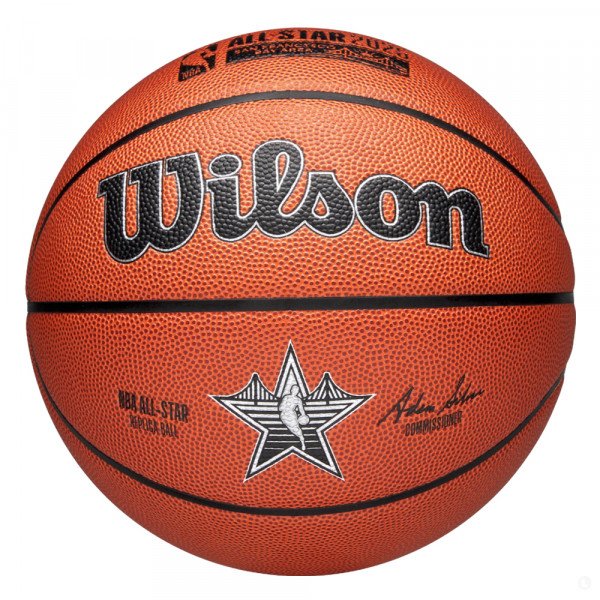Мяч баскетбольный Wilson NBA All Star Replica 2025 Мяч баскетбольный Wilson NBA All Star Replica 2025