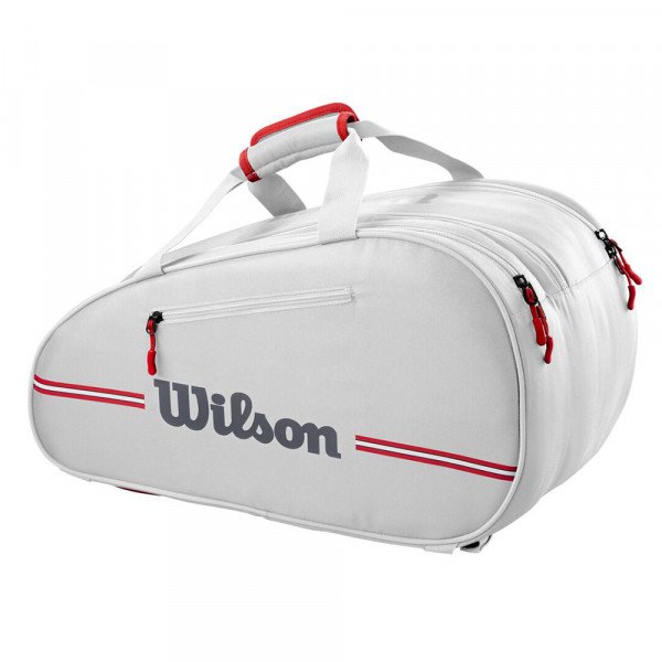 Сумка для ракеток Wilson Padel Team белая Сумка для ракеток Wilson Padel Team белая