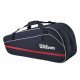 Сумка для ракеток Wilson Team (6 pack) серая