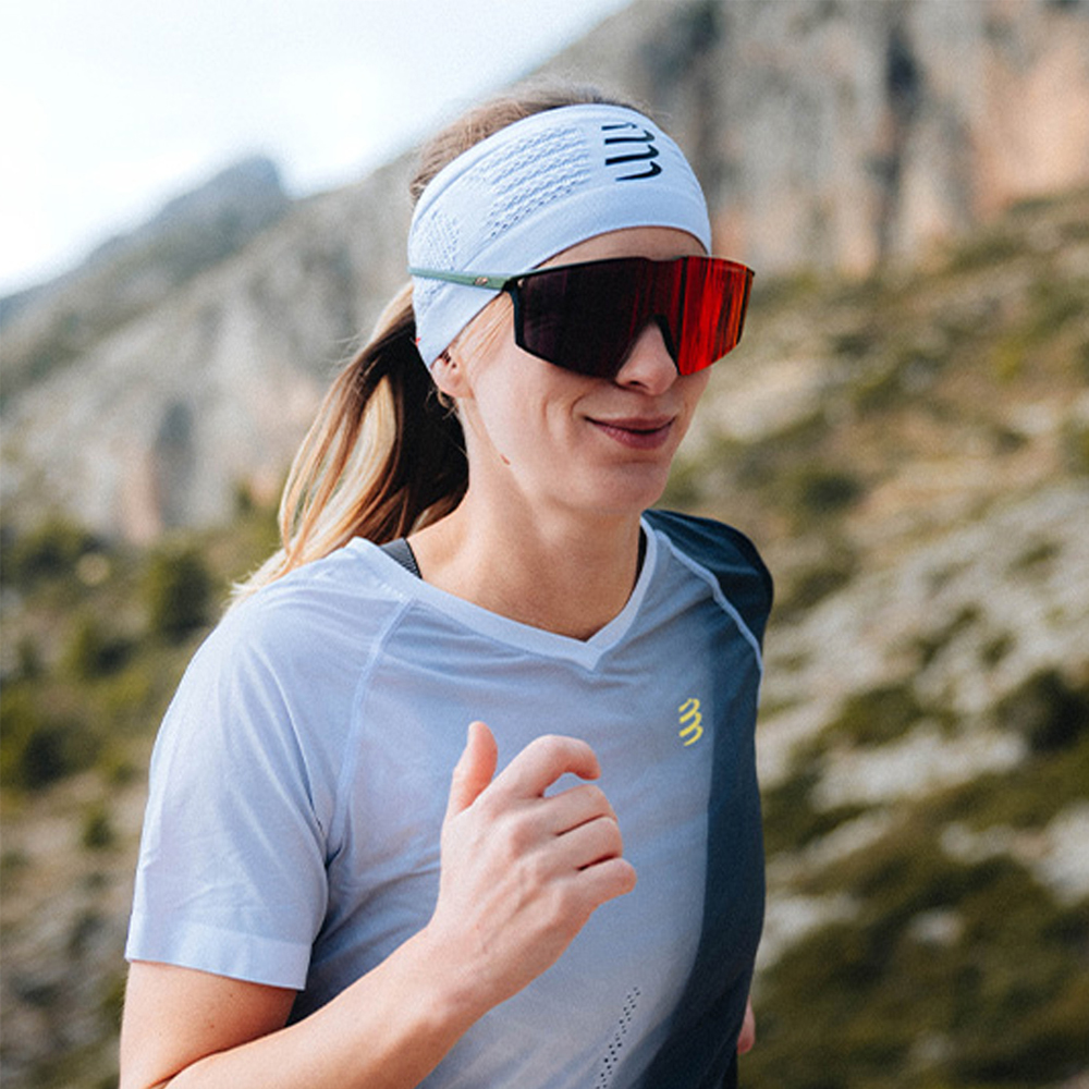 Повязка на голову широкая Compressport Headband Повязка на голову широкая Compressport Headband