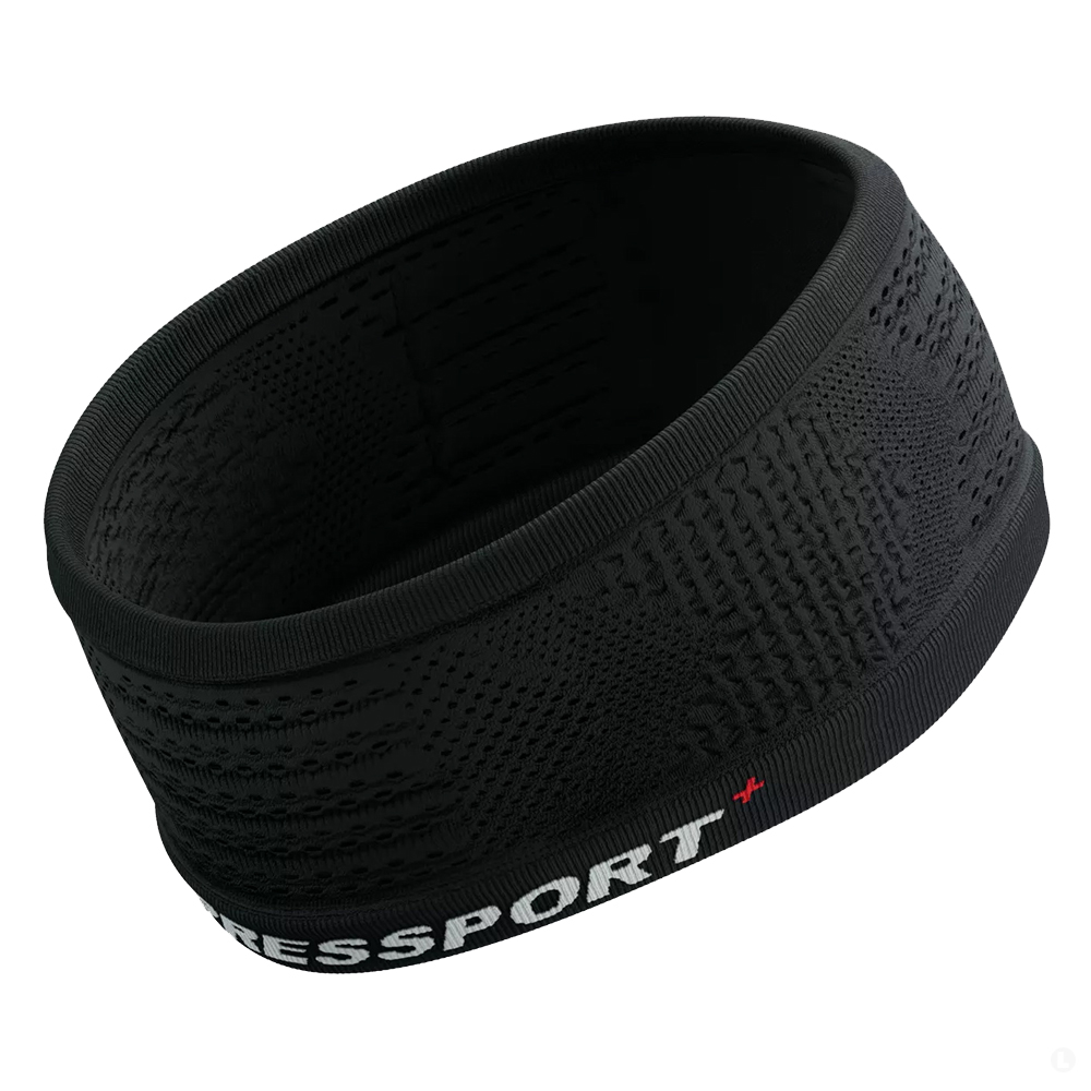 Повязка на голову широкая Compressport Headband