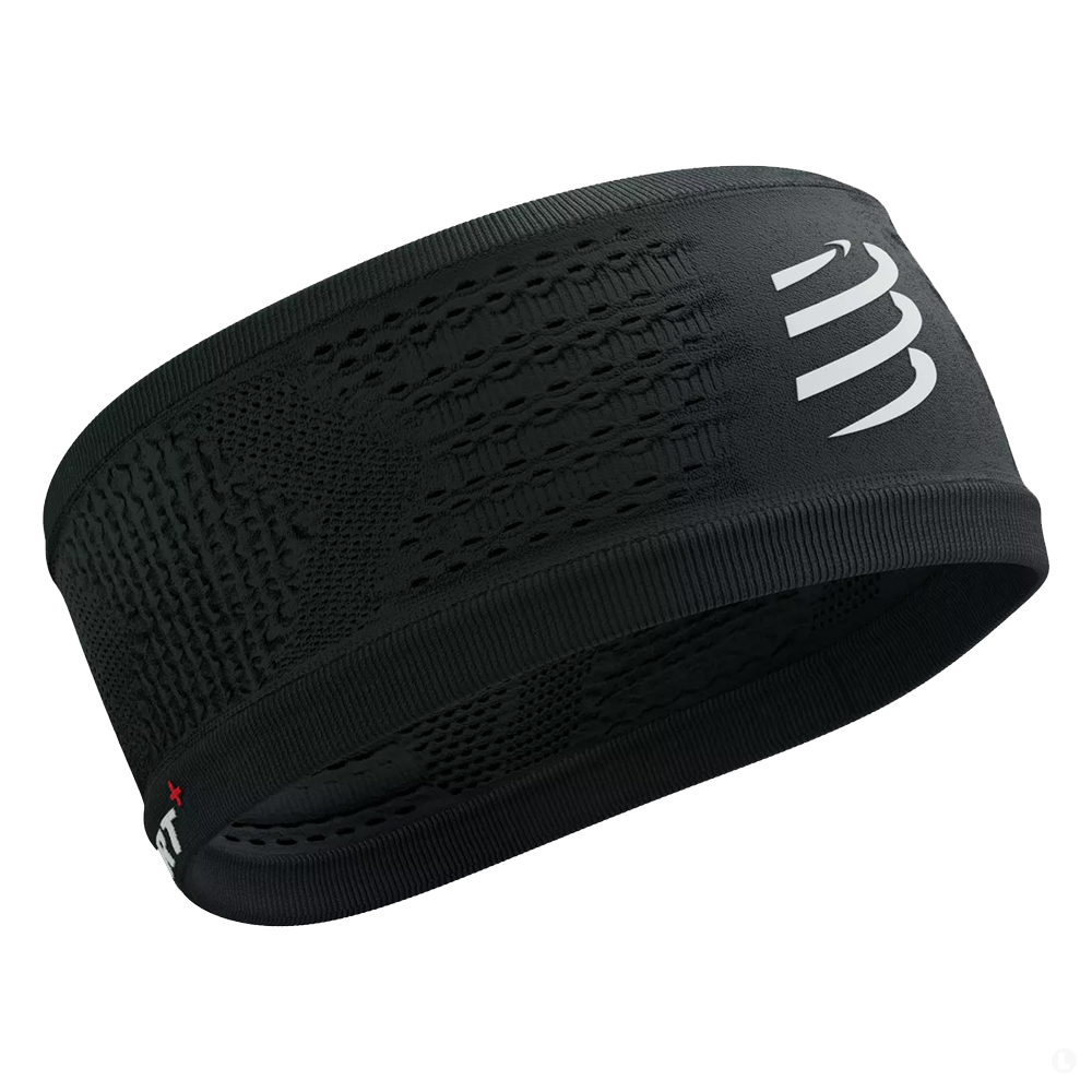 Повязка на голову широкая Compressport Headband