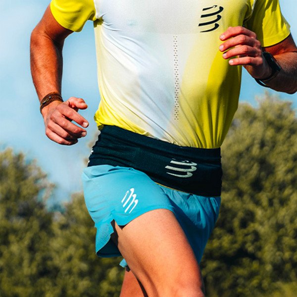 Пояс Compressport Free belt синий