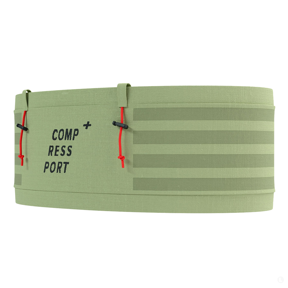Пояс Compressport Free belt pro зеленый
