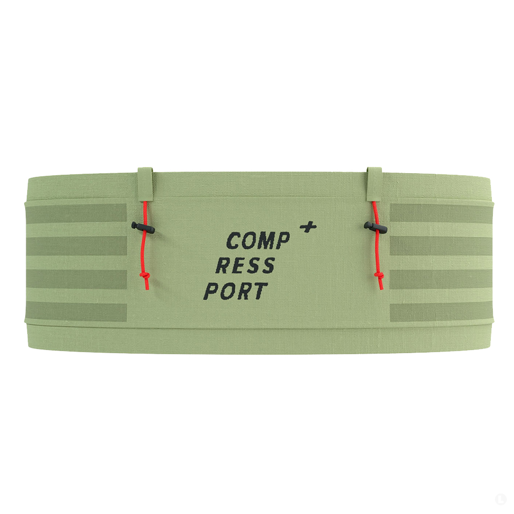 Пояс Compressport Free belt pro зеленый