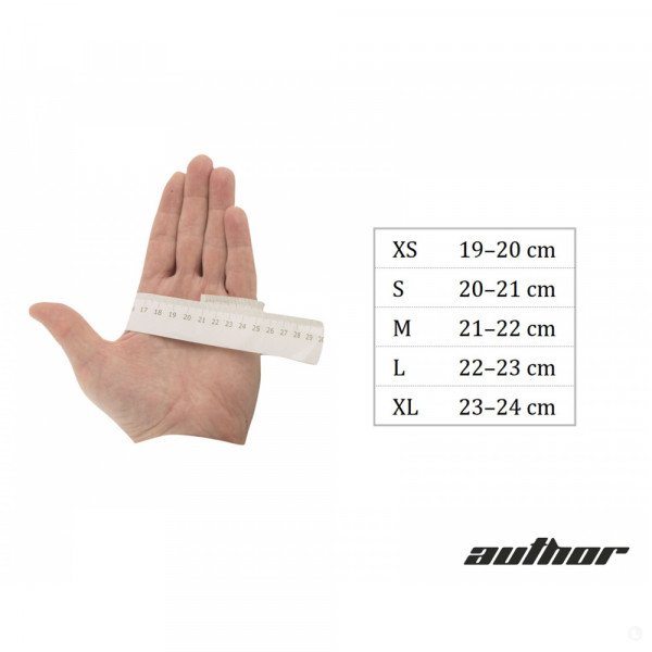 Велоперчатки мужские Author Comfort Gel X24 k/p 
