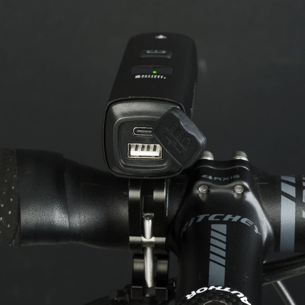 Передняя фара Author Proxima 1000 lm / HB 22-38 mm USB Alloy Передняя фара Author Proxima 1000 lm / HB 22-38 mm USB Alloy