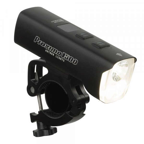 Передняя фара Author Proxima 1500 lm / HB 22-38 mm USB Alloy Передняя фара Author Proxima 1500 lm / HB 22-38 mm USB Alloy