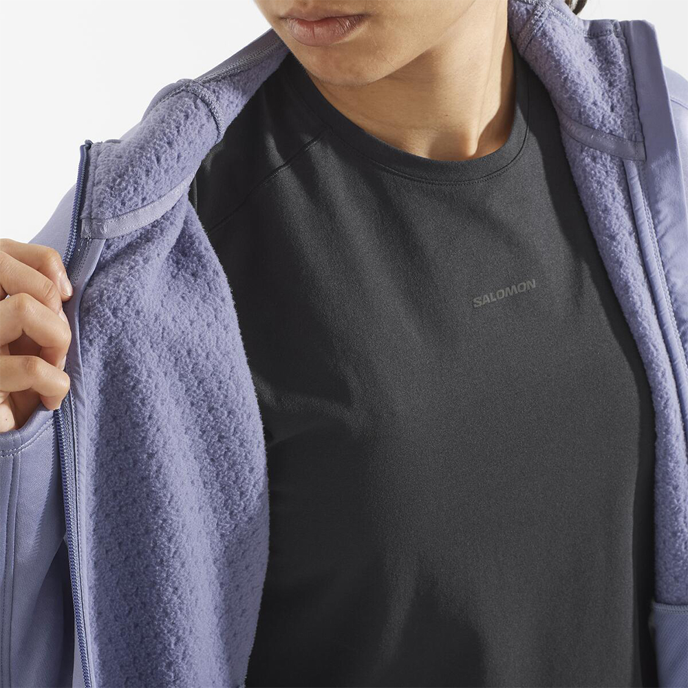 Флисовая кофа женская Salomon Outline Warm