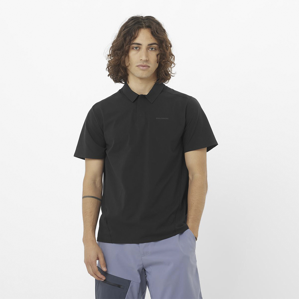 Футболка поло мужское Salomon Trackline